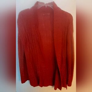 Chic Orange Cardigan for Women